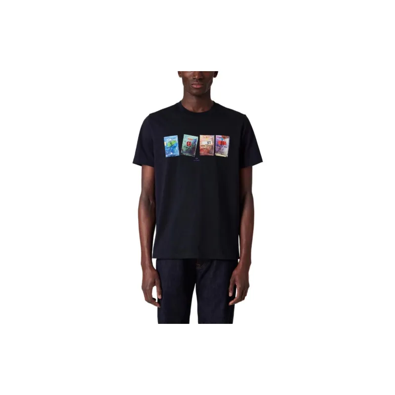 Paul Smith Seed Packet Print T Shirt-1
