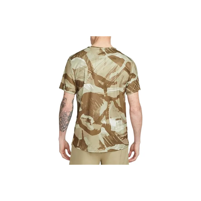 Nike T Shirts Men Rush Umber-4