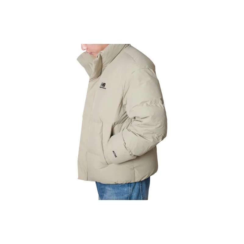 New Balance Down Jackets Men Khaki-14