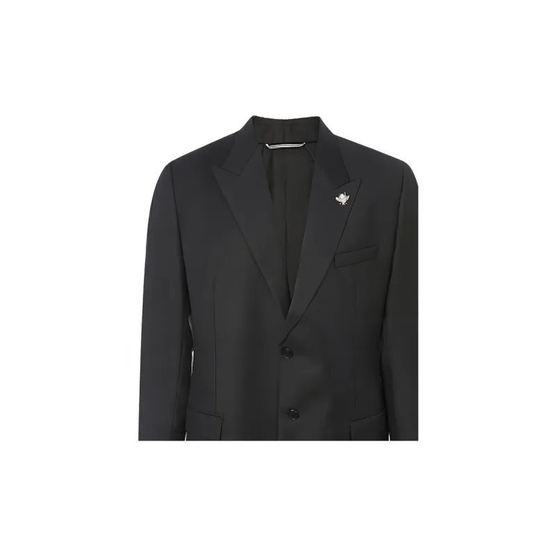 DIOR Quarterly New Products Business Suits Men Black-5