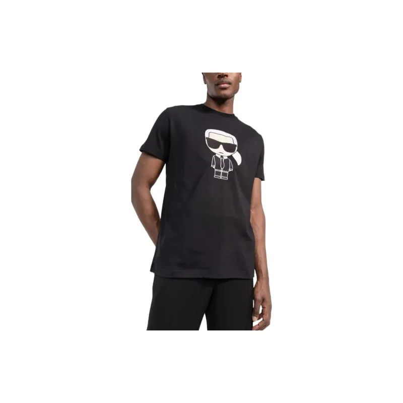 KARL LAGERFELD T Shirt Men Black-3