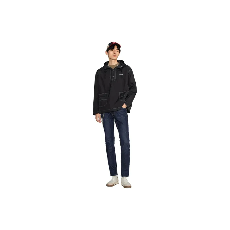 Lee FW22 Straight Jeans Men's Dark Blue-3