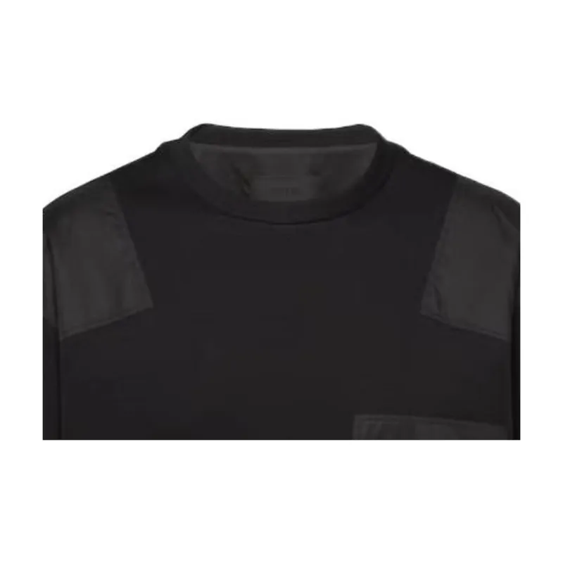 PRADA Triangle logo Panelled Sweatshirt-4