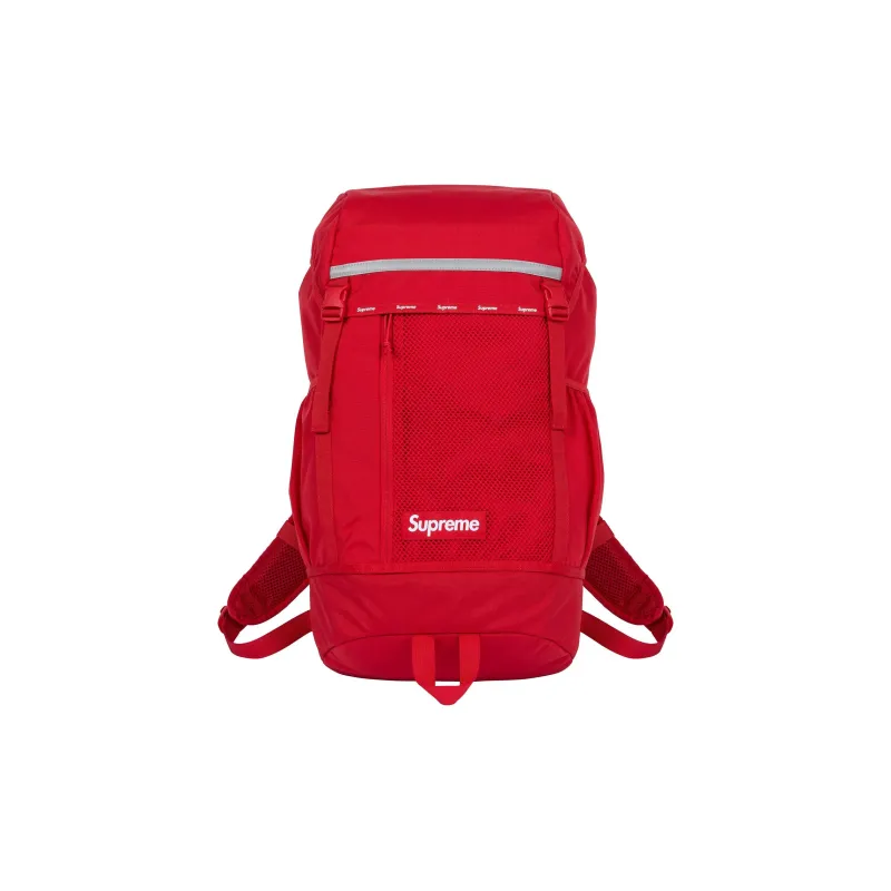 Supreme Nylon Backpack Unisex Red-0