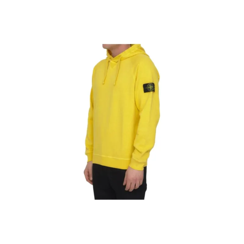 STONE ISLAND Sweatshirts Men Yellow-3