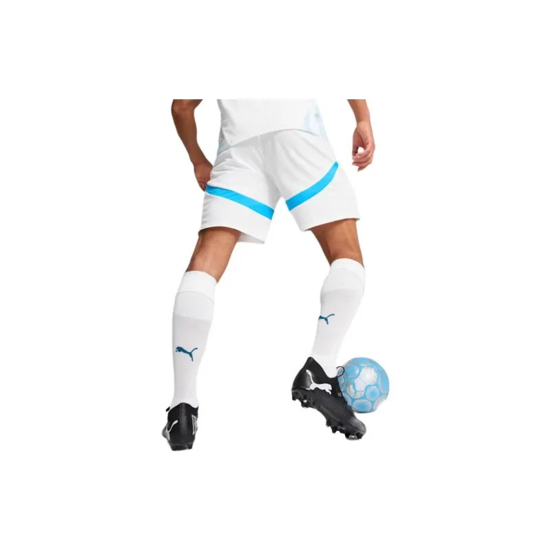 PUMA Olympique De Marseille SS24 Soccer Bottoms Men's White-3