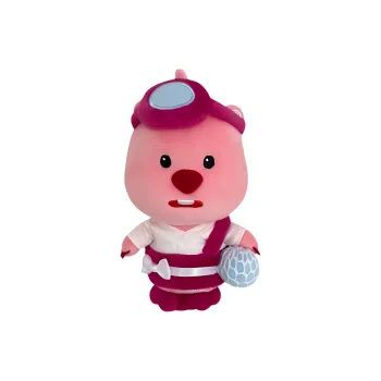 Zanmang Loopy Zan Meng Ruby Ruby Loopy Jeju Island Limited Standing Loopy The Beaver Plush Doll Doll 18cm High