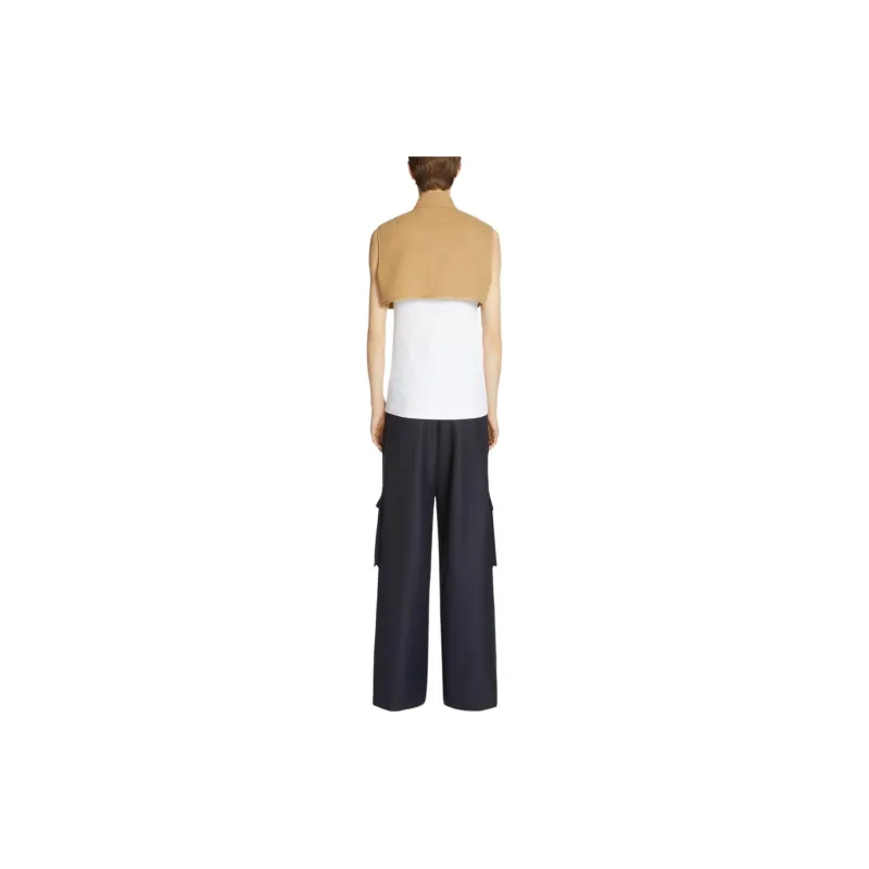 DRIES VAN NOTEN Cropped Wool Jacket-3