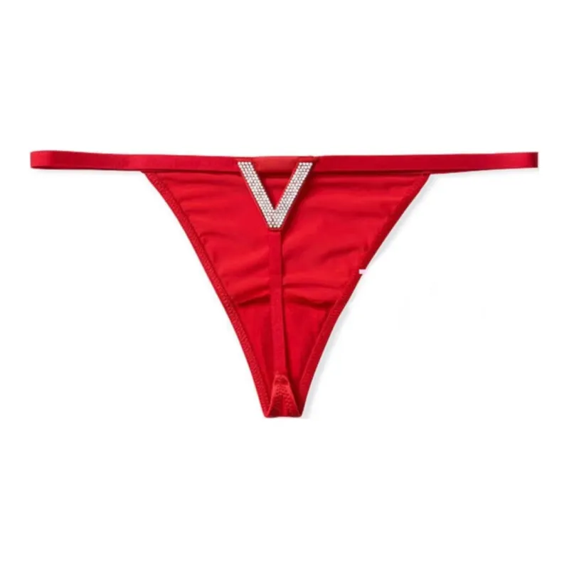 Victoria's Secret Underpants Women's 1 Pack Red-1