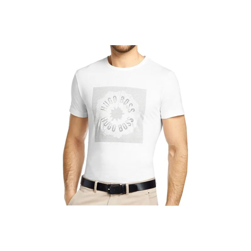 HUGO BOSS SS22 T Shirt Men's White-1