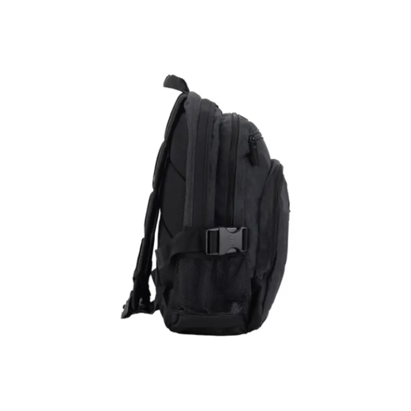 CAT Polyester Backpack Medium Size Unisex Gray Black-2