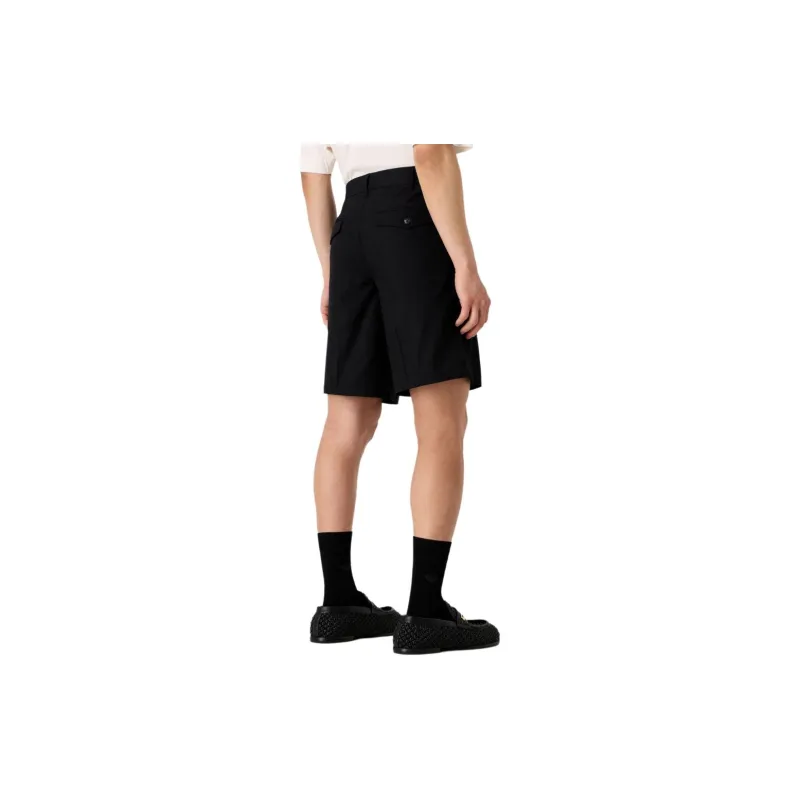 EMPORIO ARMANI Straight Leg Bermuda Shorts-2