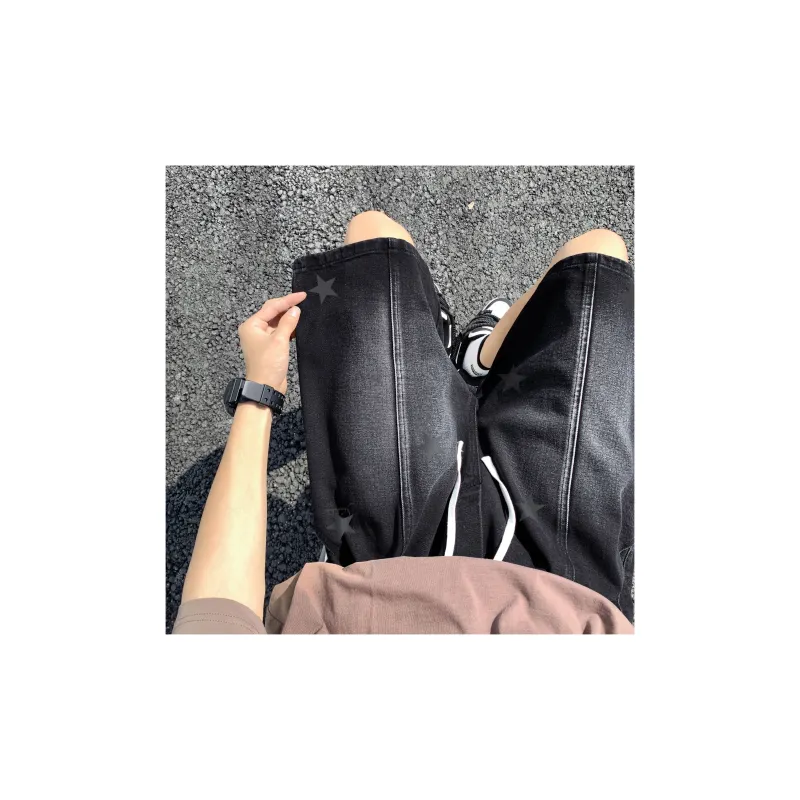 JCUI Denim Shorts Unisex-2