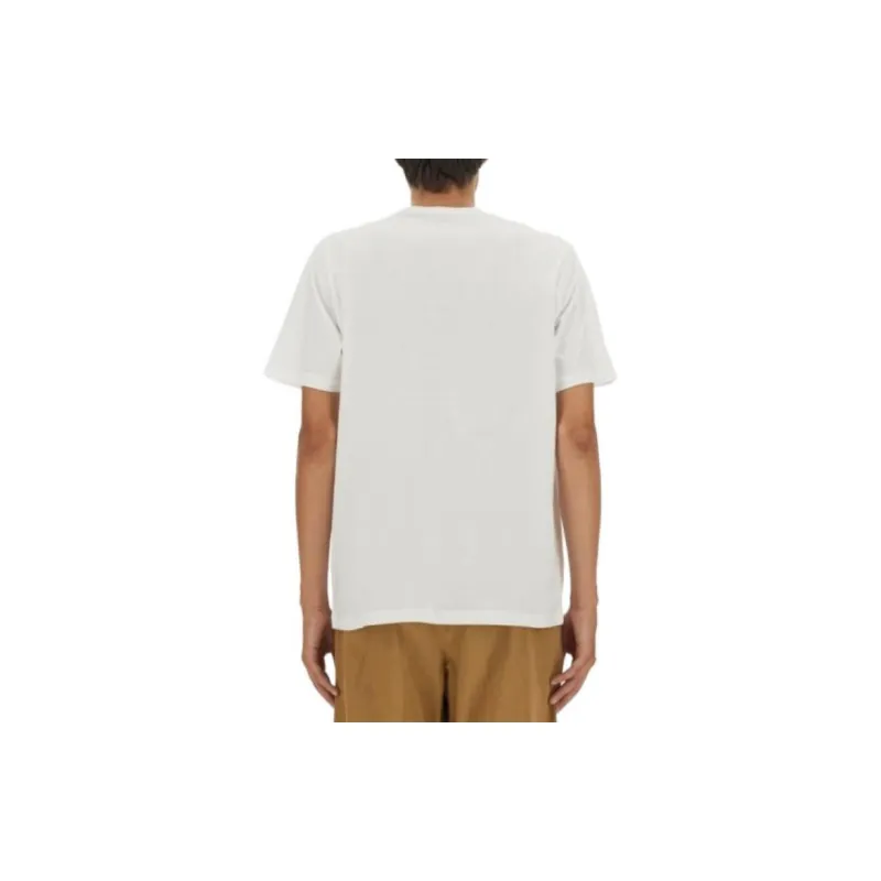 PS By Paul Smith Zebra Card Printed Crewneck T Shirt-2