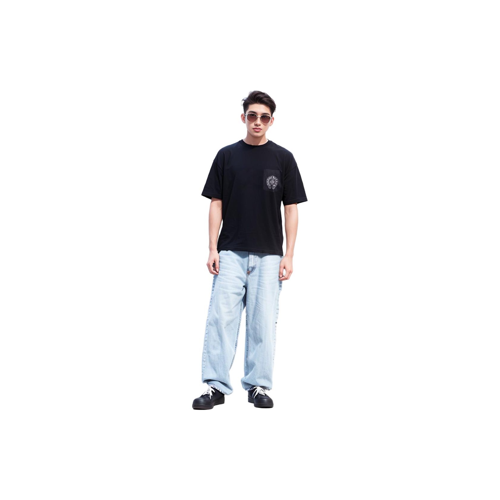 Chrome Hearts Multi Color Horse Shoe T-shirt L - Cheap Rcj Chrome Hearts Multi Color Horse Shoe T-shirt L - Cheap Rcj