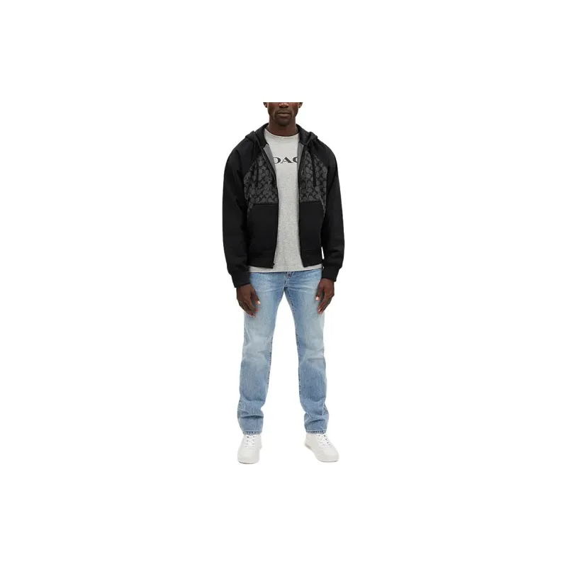 COACH SS24 Sweatshirt Men's Charcoal Gray-1