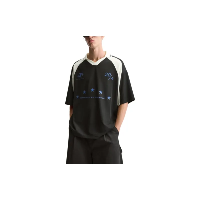 ZARA T-Shirts Men Black-2