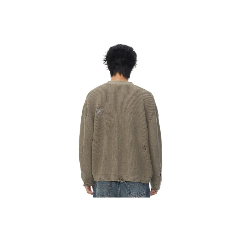 Dme Sweaters Unisex Khaki-0