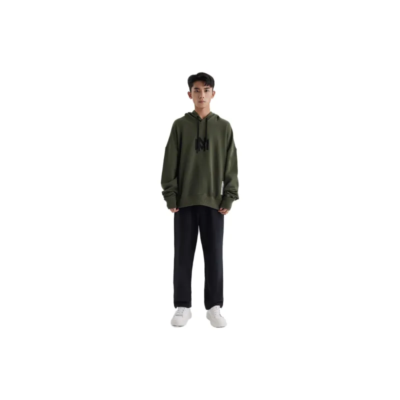 Mitchell Ness Sweatshirts Unisex Olive Green-3