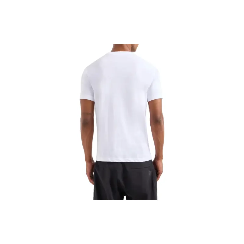 EMPORIO ARMANI Logo Lettering Crewneck T Shirt-8