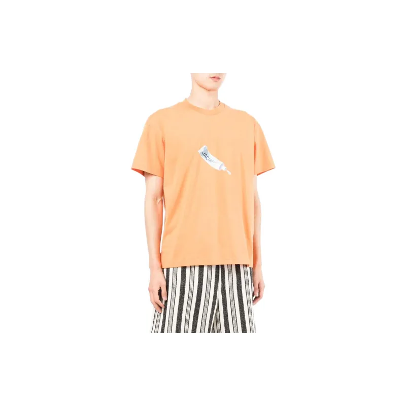 Jacquemus T-Shirts Men Orange-1