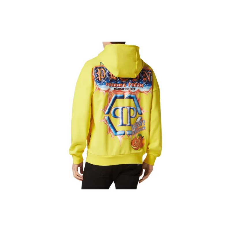 PHILIPP PLEIN Tutti Frutti Cotton Hoodie-2
