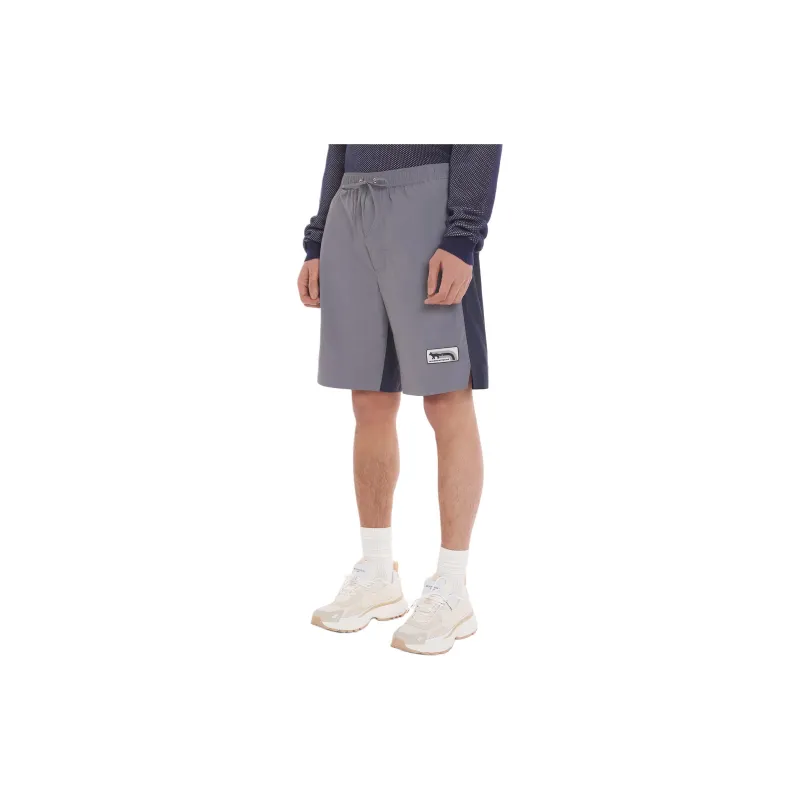 Maison Kitsune Colour block Track Shorts-3
