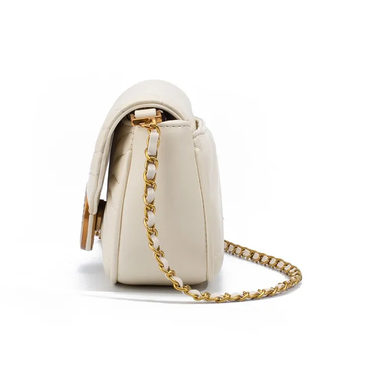 SNOOPY PU Crossbody Bag Shoulder Bag Regular Women's Ecru-3
