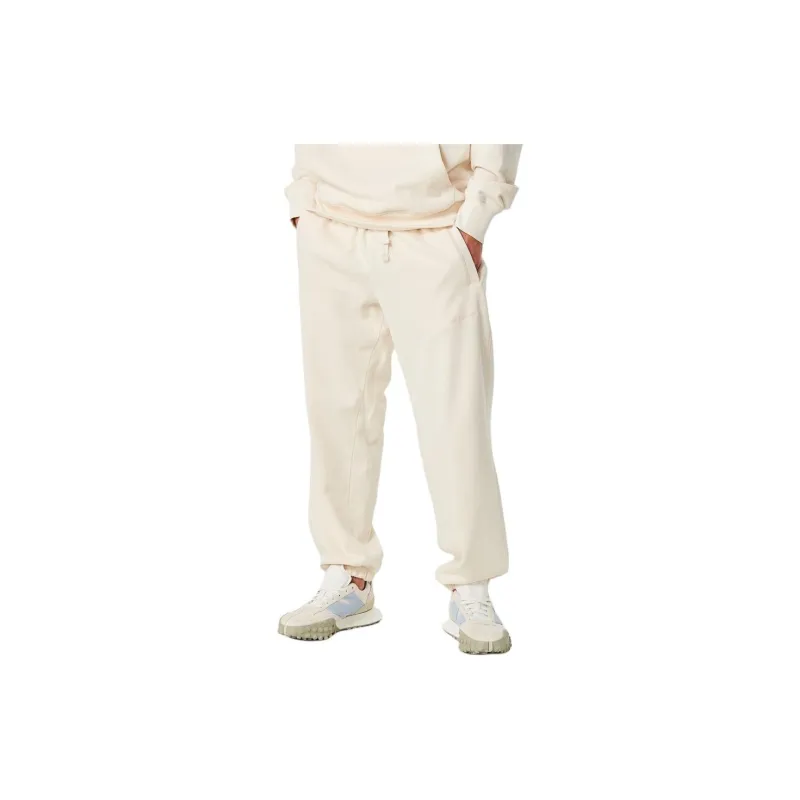 New Balance Knitted Sweatpants Men Beige-6