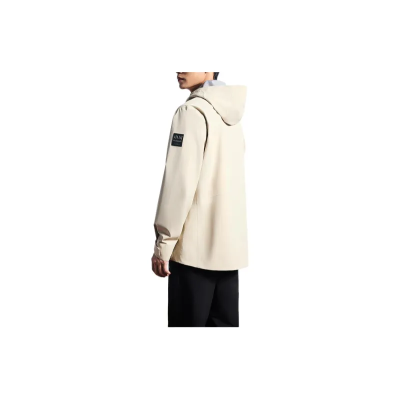 Anta Variety Training Collection Water Resistant Windproof Breathable Windbreaker Jacket Men's Cool Gray-3