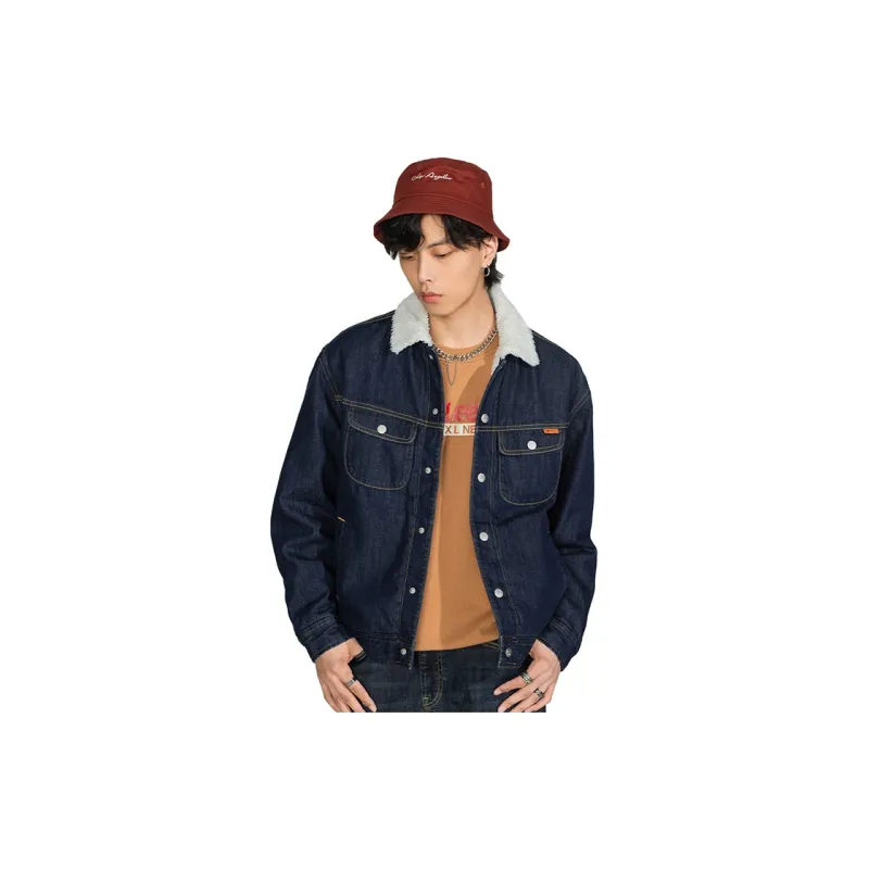Lee Velvet Jackets Men Washed-3