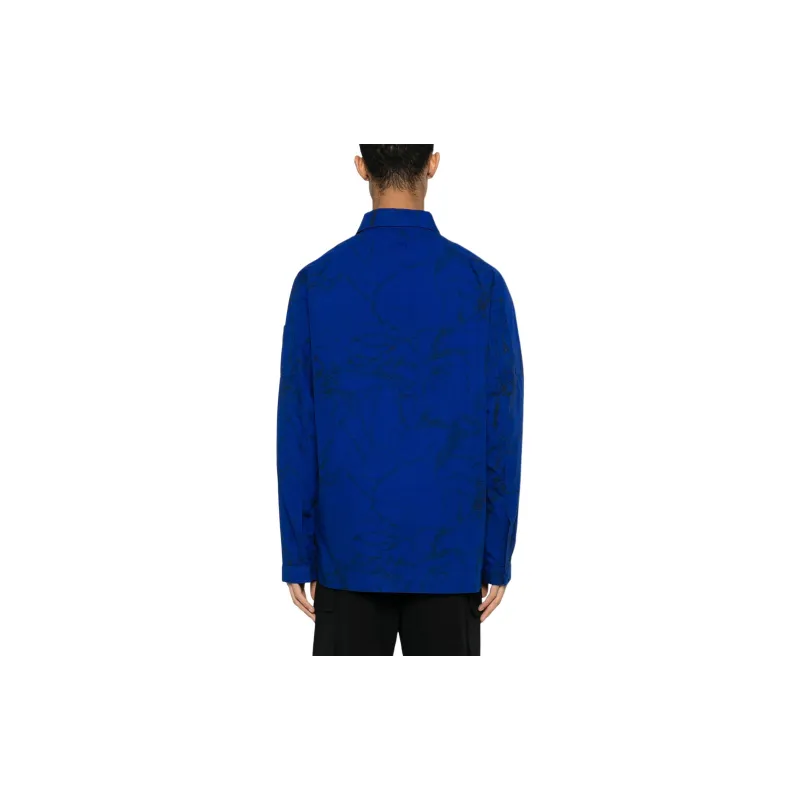 A COLD WALL* Overdye 'Volt ' Zip Overshirt-2