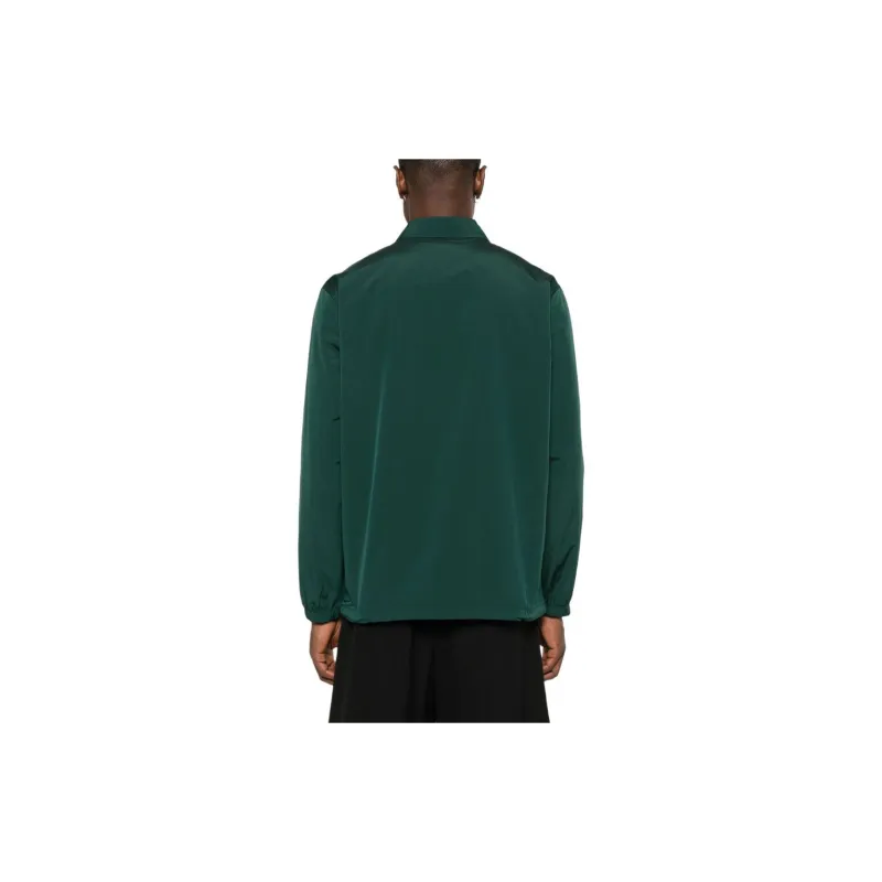 AUTRY Logo Printed Textured Coach Jacket-2