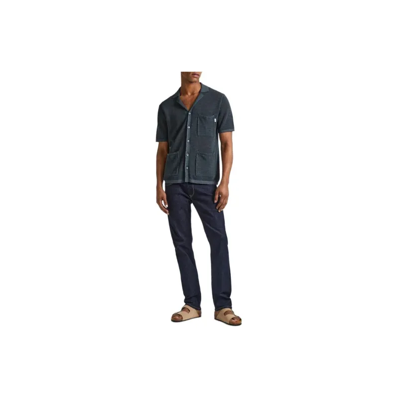 Pepe Jeans Casual Pants Men's Dark Blue-2