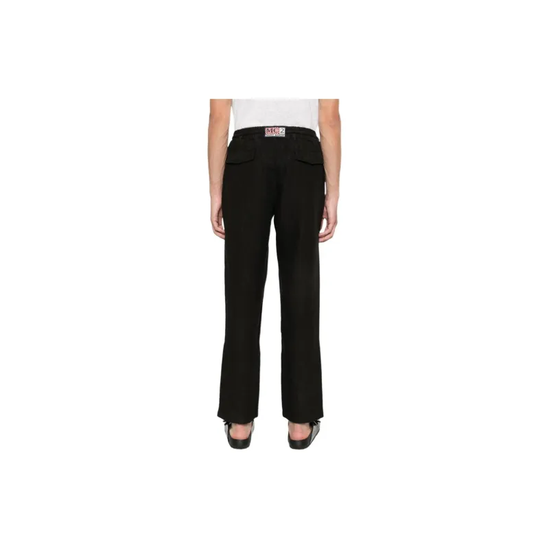 MC2 Saint Barth Straight leg Linen Trousers-3