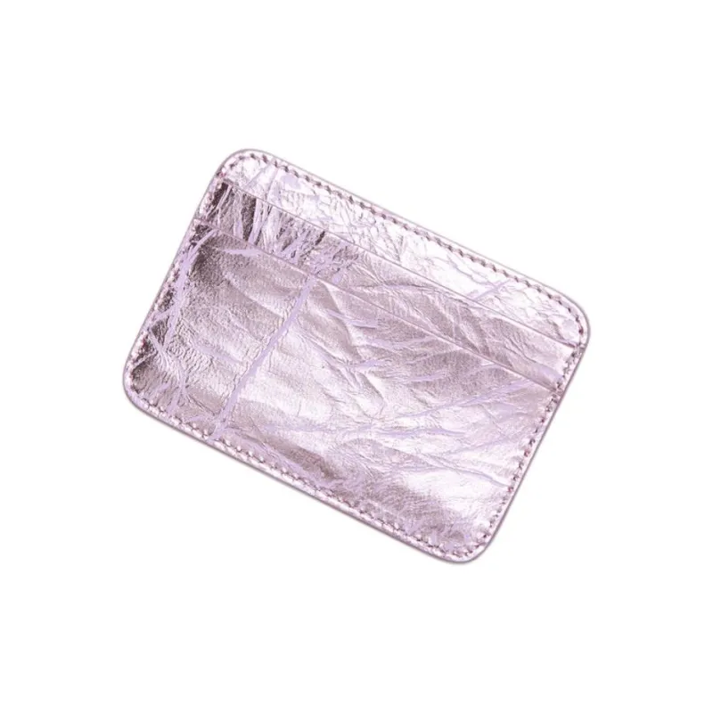 Acne Studios Leather Card Holder Women's Lavender-2