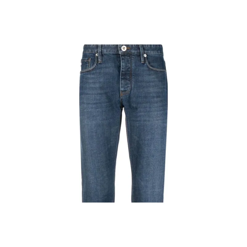 EMPORIO ARMANI Jeans Men Navy Blue-1