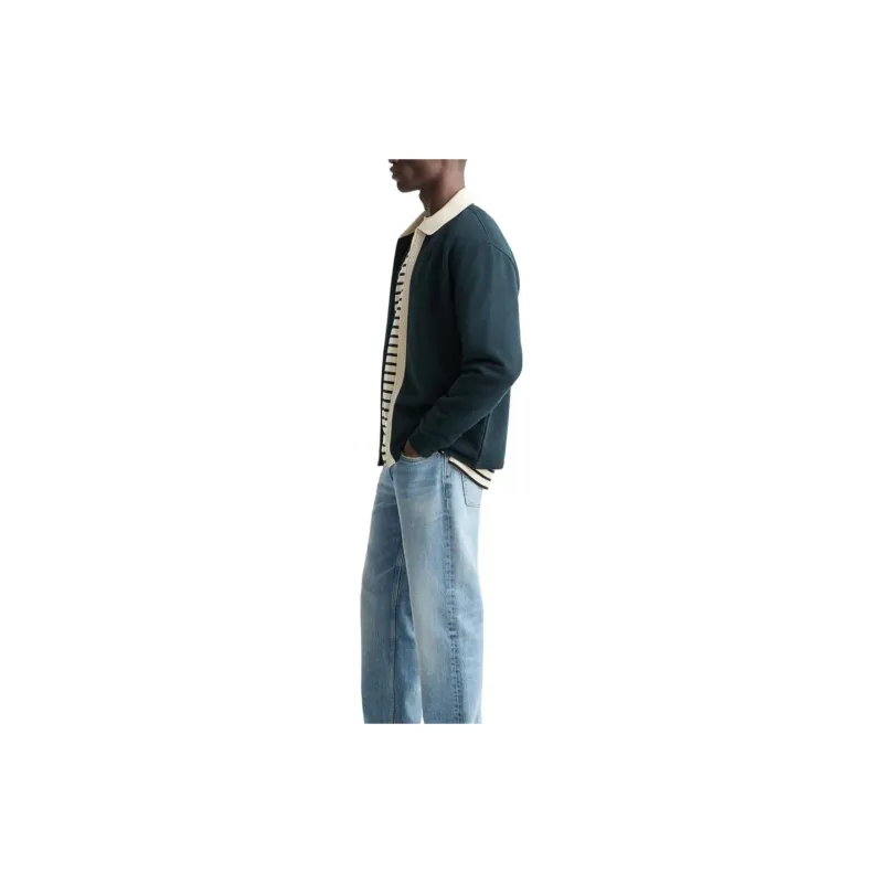 ZARA Jackets Men Dark Green-4