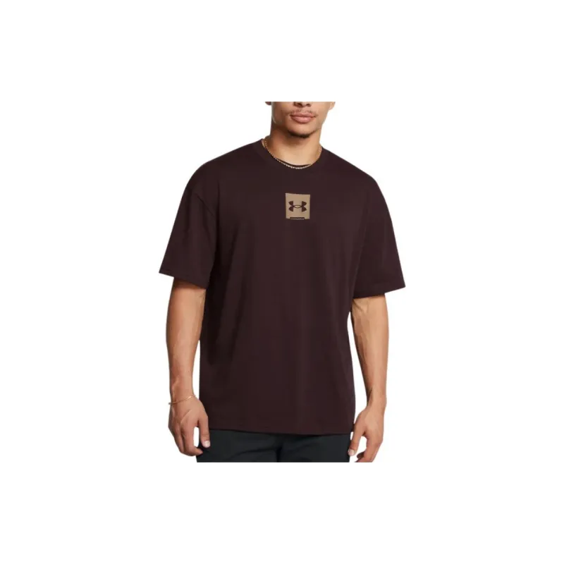 Under Armour SM BOX T Shirt Men's Obsidian Brown-2