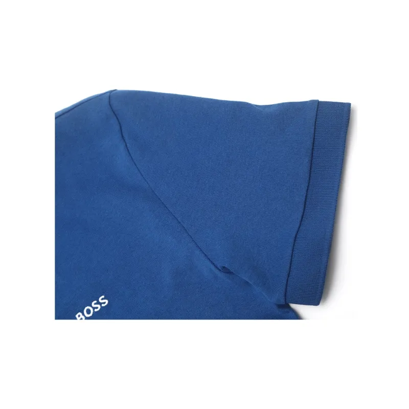 HUGO BOSS Polo Shirts Men Blue-4