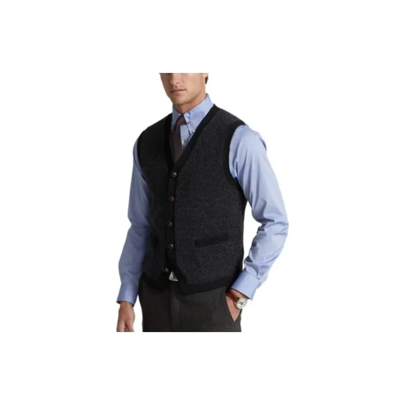 Polo Ralph Lauren Vest Men's Black-1