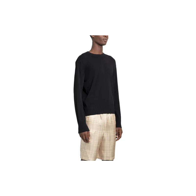 Burberry Sweaters Men Black-2