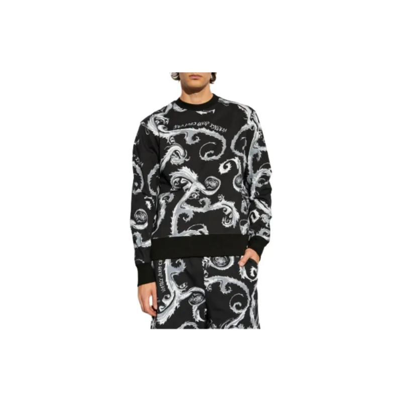 VERSACE JEANS COUTURE Chromo Couture Cotton Sweatshirt-1