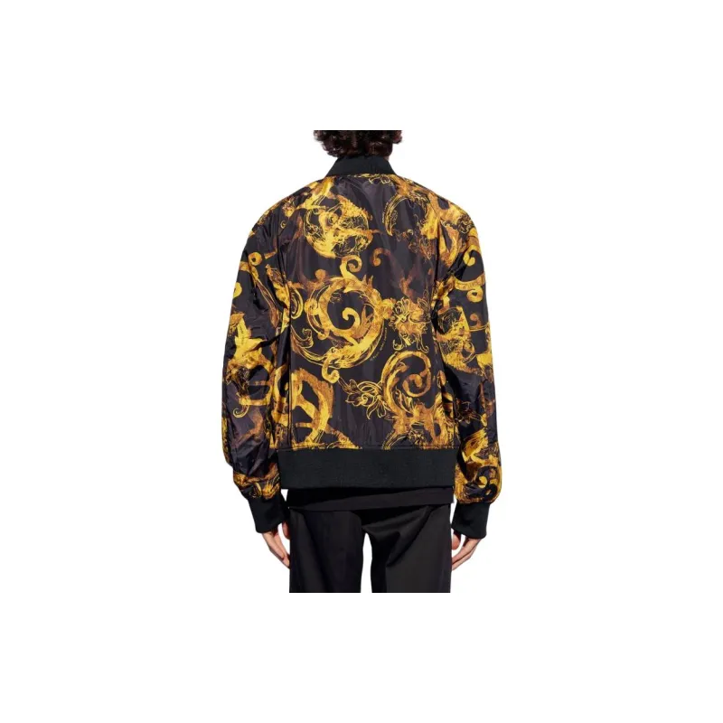 VERSACE JEANS COUTURE Barocco Printed Reversible Zipped Jacket-3
