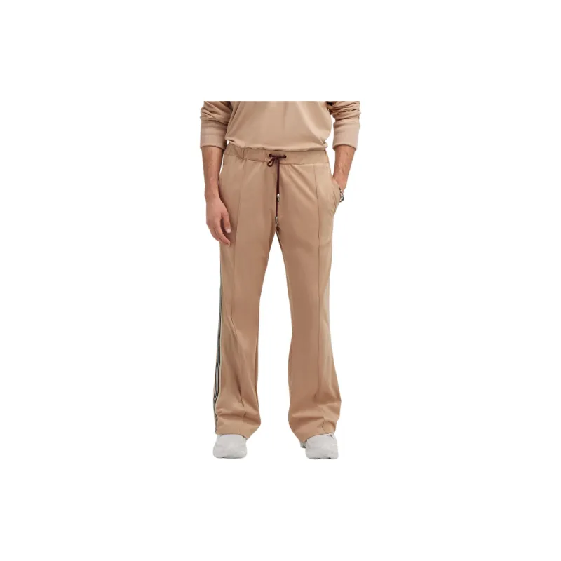 Roberto Cavalli SS24 Casual Pants Men's Beige-1
