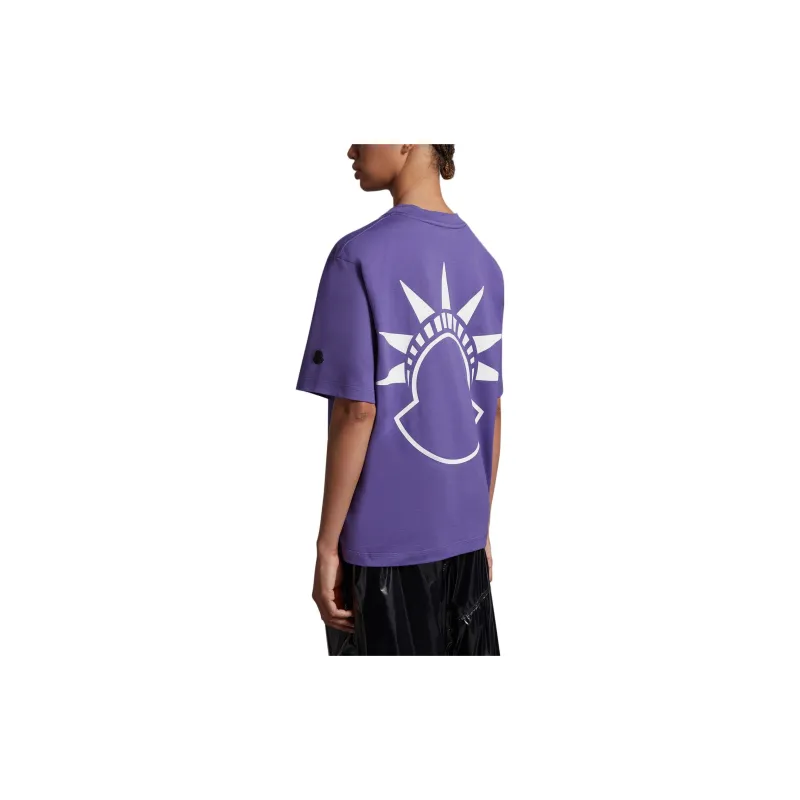 MONCLER GENIUS MONCLER GENIUS X Alicia Keys T Shirts Unisex Purple-4