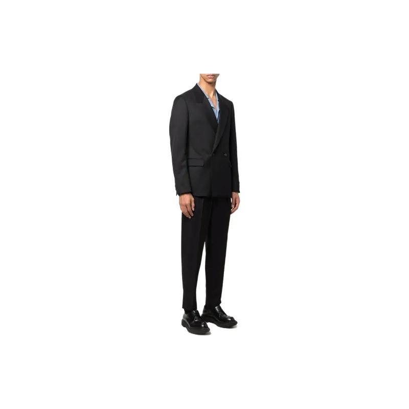 Ermenegildo Zegna Business Suits Men Black-3