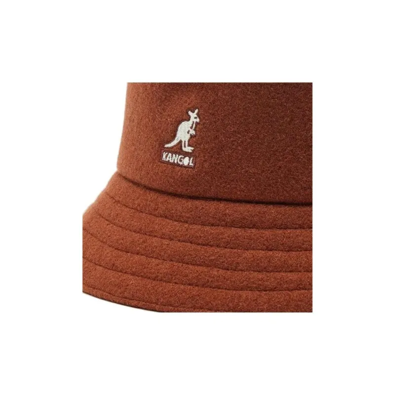 KANGOL Lahinch Logo embroidered Bucket Hat-3