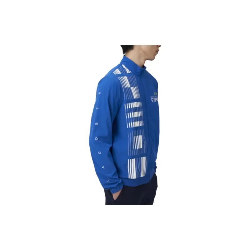 LACOSTE Djokovic Collaboration Jackets Men Blue-4