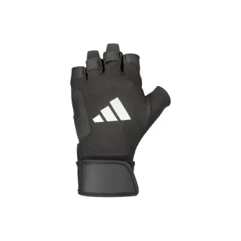 Adidas Weightlifting Belts / Gym Gloves Protective Palm Guards M Black AEROREADY Fabric Adults